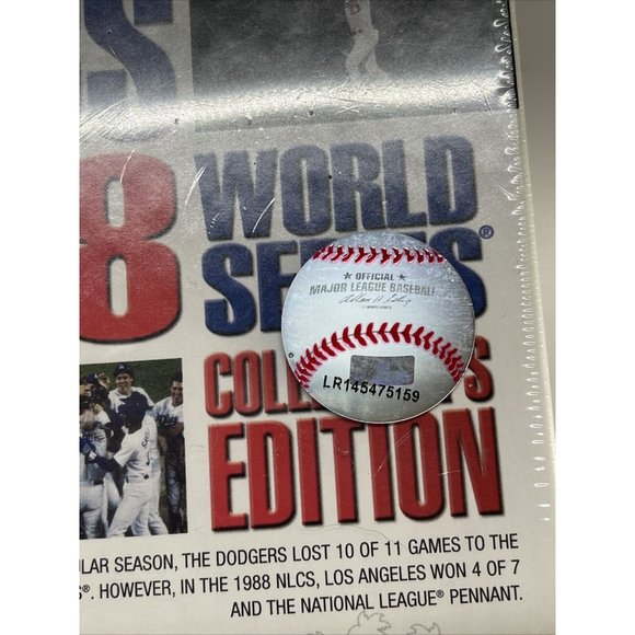 Los Angeles Dodgers 1988 World Series Collector's Edition 7 disc DVD Brand New - Picture 2 of 12